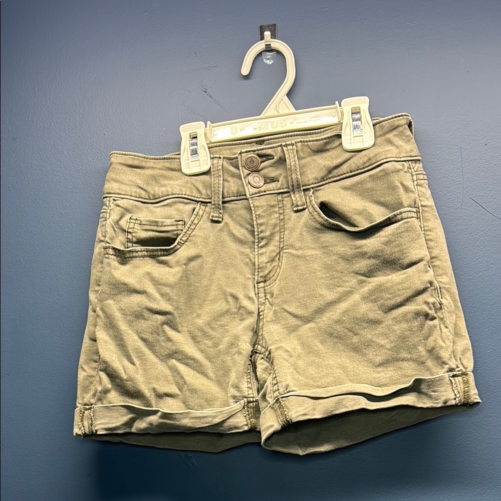 green/grey/Tan Shorts